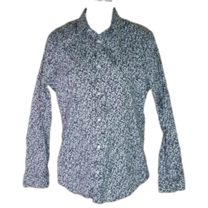 H&M - Floral Button Down Slim Fit | Size: S
